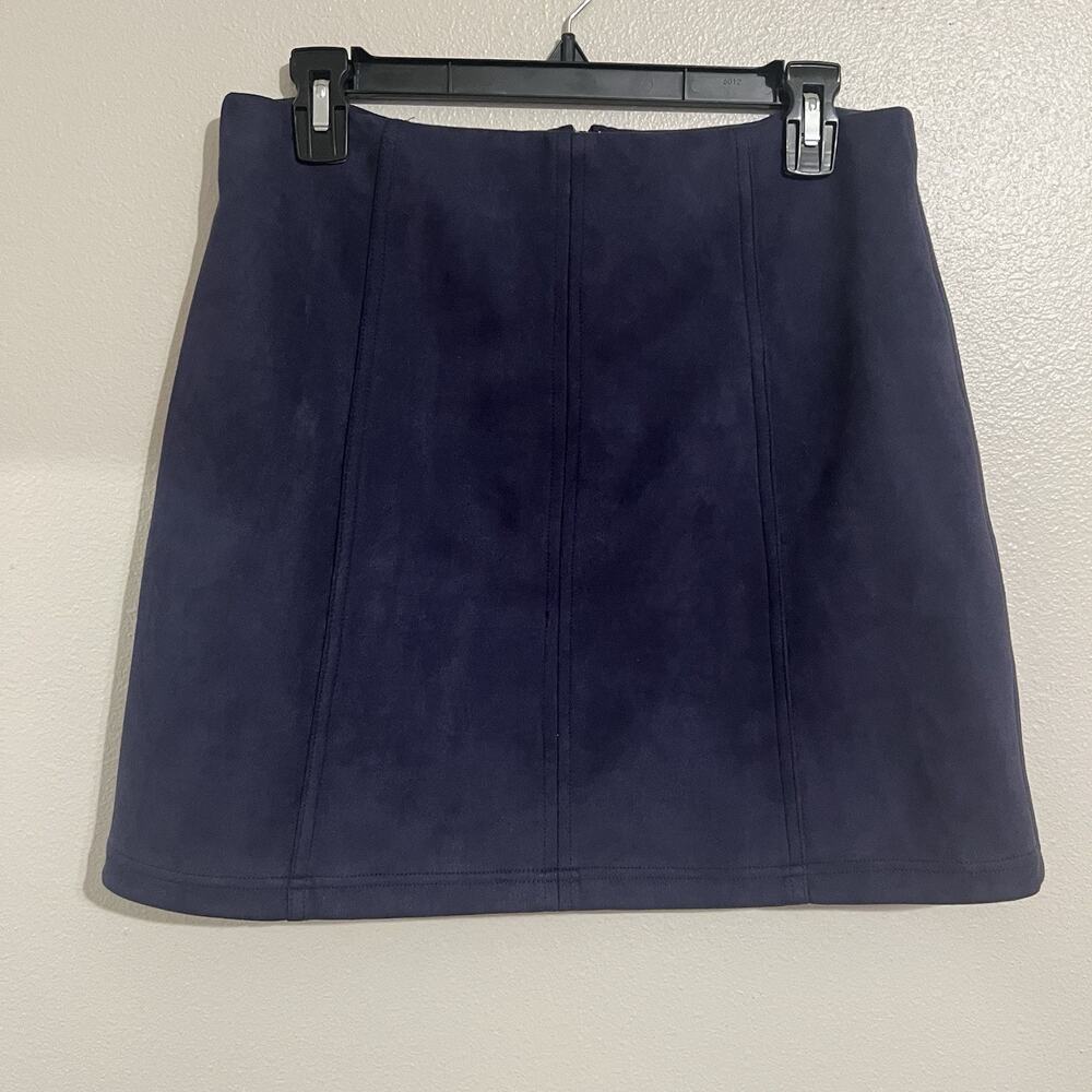 Blue Rain Women’s Mini Skirt Blue Size Medium Preppy Nautical